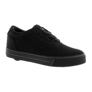 Black Canvas Heelys